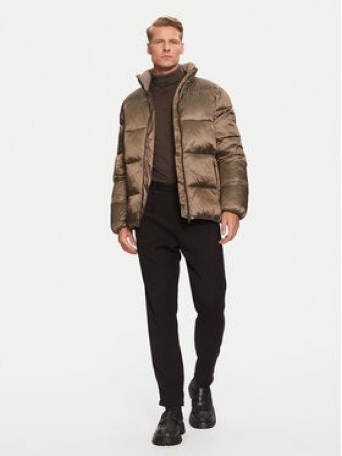 Calvin Klein Jeans Kurtka zimowa J30J326097 Brązowy Regular Fit