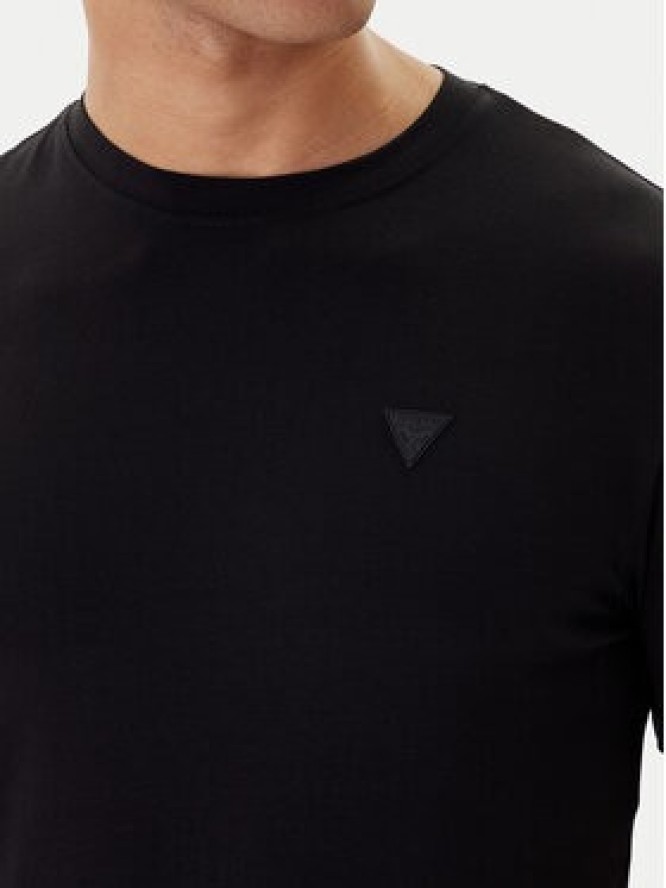 Guess T-Shirt Z2YI12 JR06K Czarny Regular Fit
