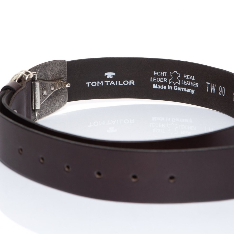 TOM TAILOR PASEK SKÓRZANY TG1050R01 691 40mm Gürtel Q.01