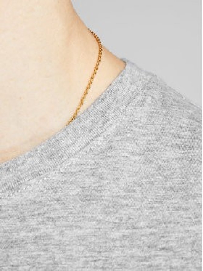 Jack & Jones T-Shirt Corp Logo 12137126 Szary Slim Fit