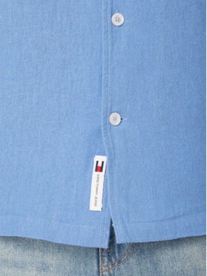 Tommy Jeans Koszula DM0DM23058 Niebieski Regular Fit