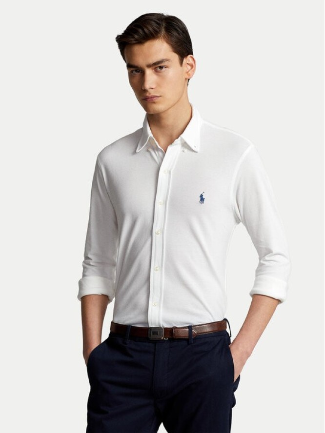 Polo Ralph Lauren Koszula 710654408003 Biały Regular Fit