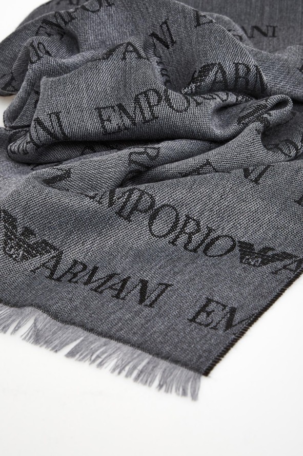 Szalik męski wełniany EMPORIO ARMANI