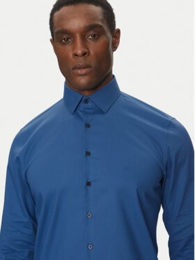 Calvin Klein Koszula K10K114298 Niebieski Slim Fit