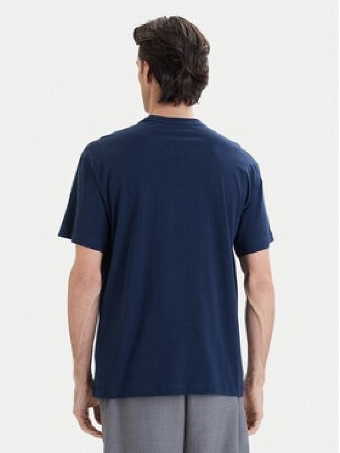 Versace Jeans Couture T-Shirt 80GAHT05 CJ00T Granatowy Regular Fit