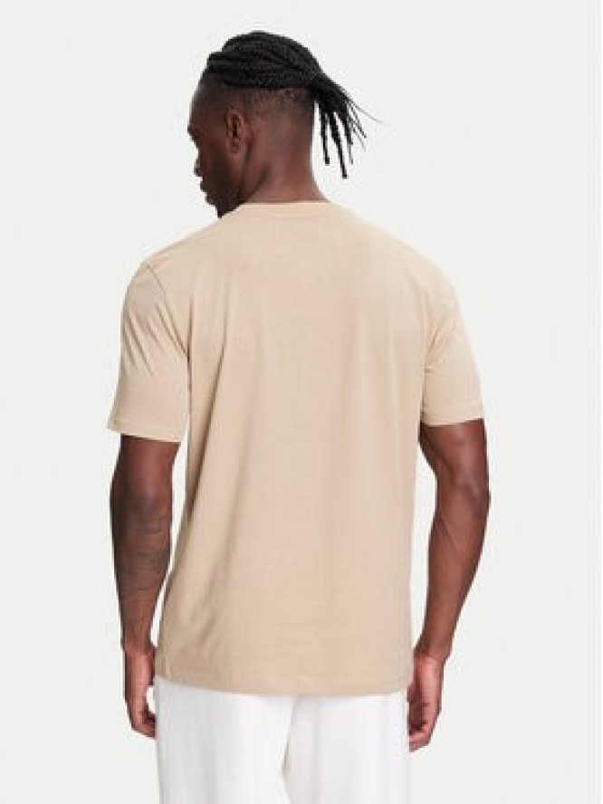 HUGO T-Shirt Dapusi 50544458 Beżowy Regular Fit