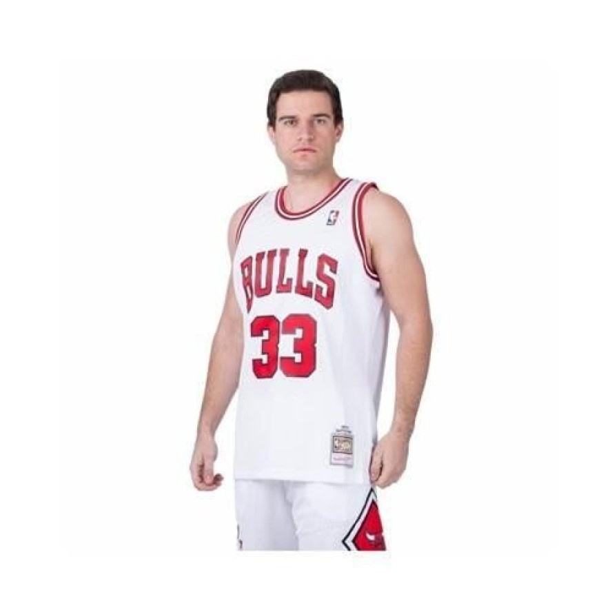 Koszulka sportowa męska Mitchell & Ness Chicago Bulls Nba Home