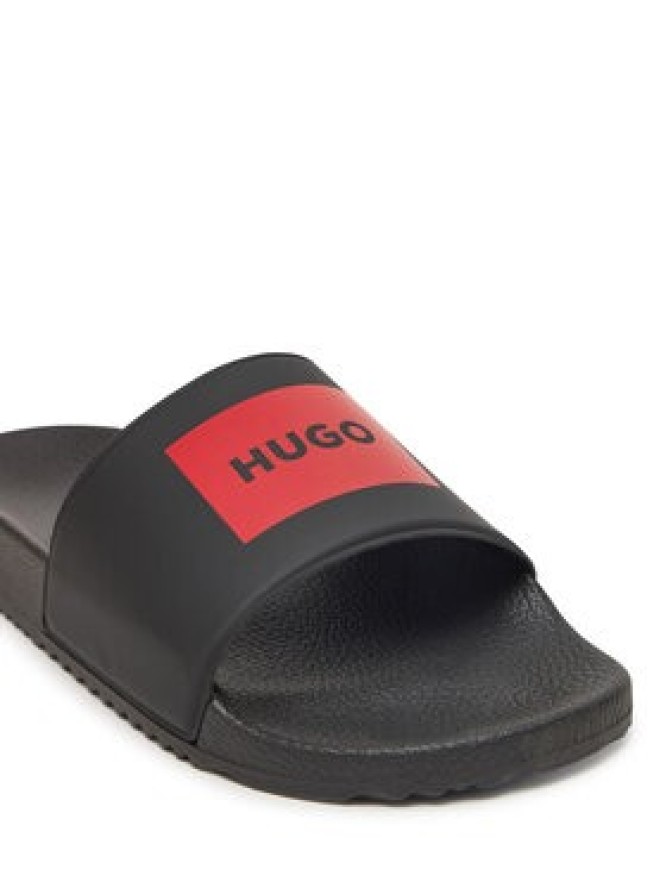 HUGO Klapki Timein Slid 50548061 Czarny