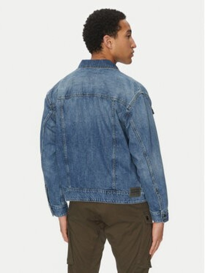 G-Star Raw Kurtka jeansowa Dakota D23593-D536 H152 Niebieski Regular Fit