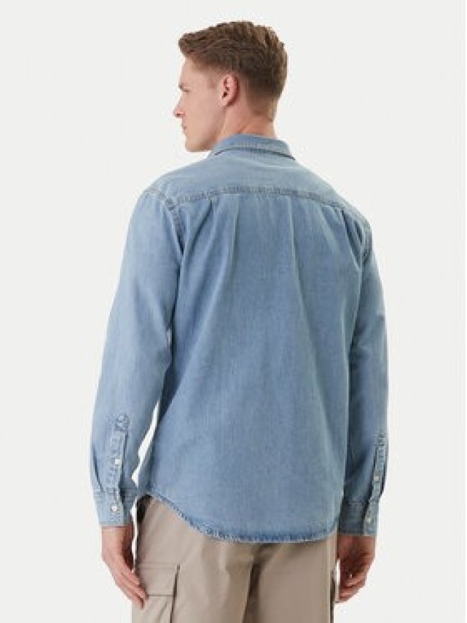 Calvin Klein Jeans Koszula jeansowa Essential LV04RE710G Niebieski Regular Fit