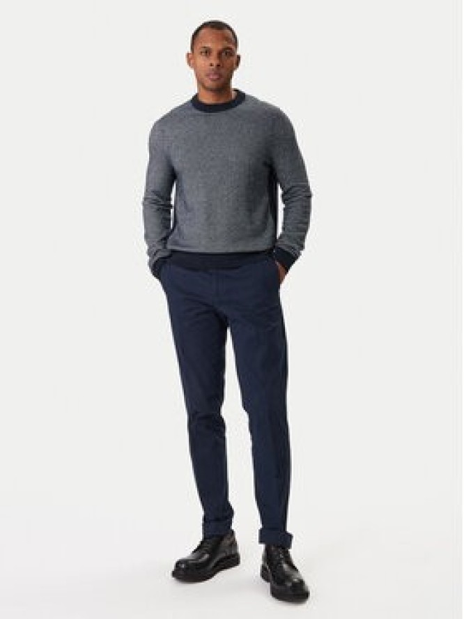 BOSS Spodnie garniturowe C-Genius 50555035 Granatowy Slim Fit