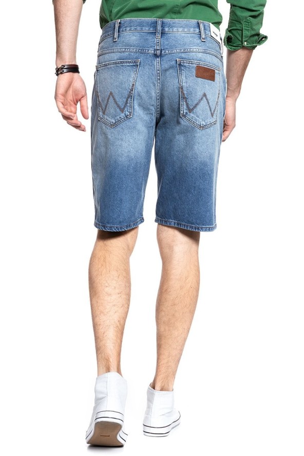KRÓTKIE SPODENKI WRANGLER DENIM SHORT SLEDGEHAMMER W14CGW15X 112126591
