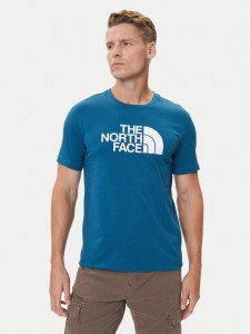 The North Face T-Shirt Easy NF0A8A6C Niebieski Regular Fit
