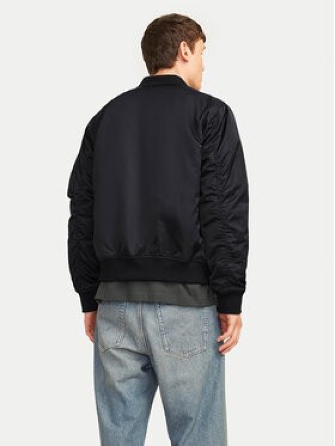 Jack & Jones Kurtka bomber Ocean 12256857 Czarny Regular Fit