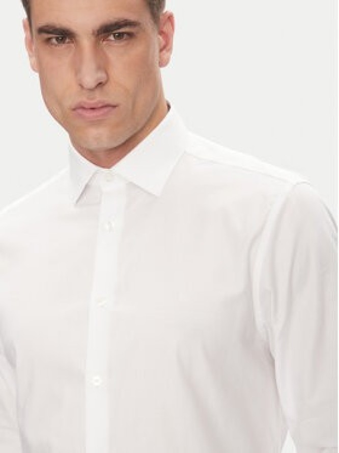 Calvin Klein Koszula LV019EU021 Biały Regular Fit