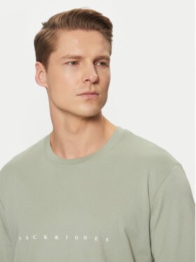 Jack & Jones T-Shirt Star 12234746 Zielony Relaxed Fit