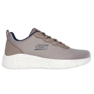 Męskie BOBS B FLEX ICY EDGE Sneakersy Taupe