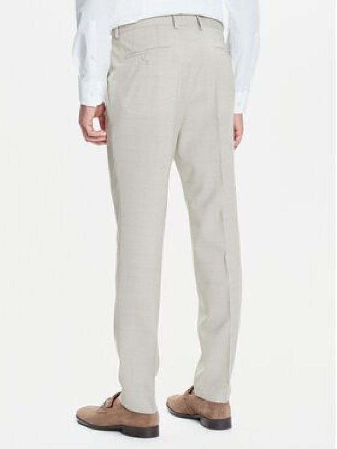 BOSS Garnitur H-Huge 50546099 Beżowy Slim Fit