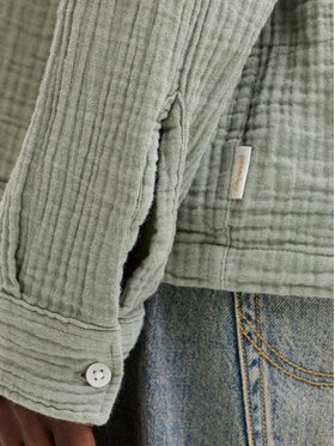 Jack & Jones Koszula Nantucket 12291804 Zielony Relaxed Fit