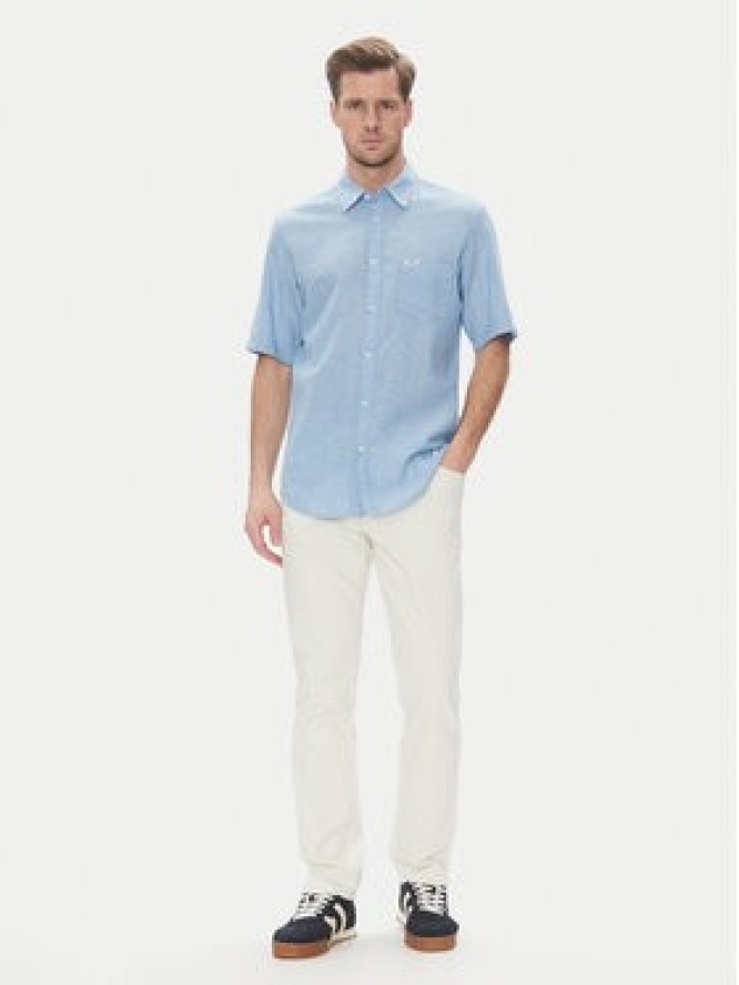 Wrangler Koszula 1 Pkt 112362731 Błękitny Regular Fit