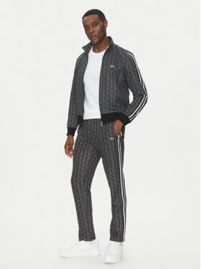 Lacoste Spodnie dresowe XH1440 Szary Regular Fit