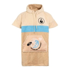 Poncho welurowe Wave Hawaii - Necking - L