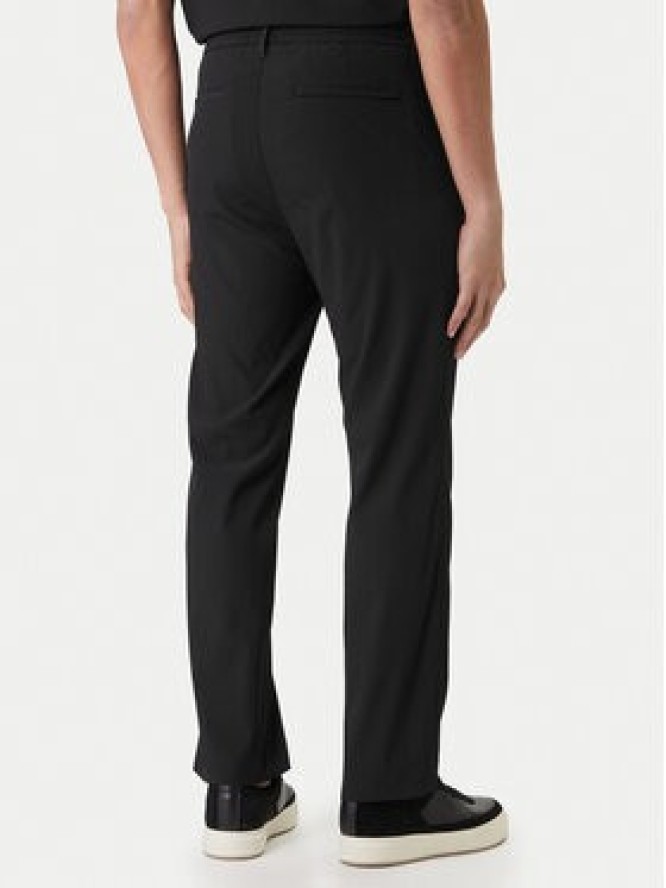 Calvin Klein Spodnie materiałowe LV04LF609G Czarny Straight Fit