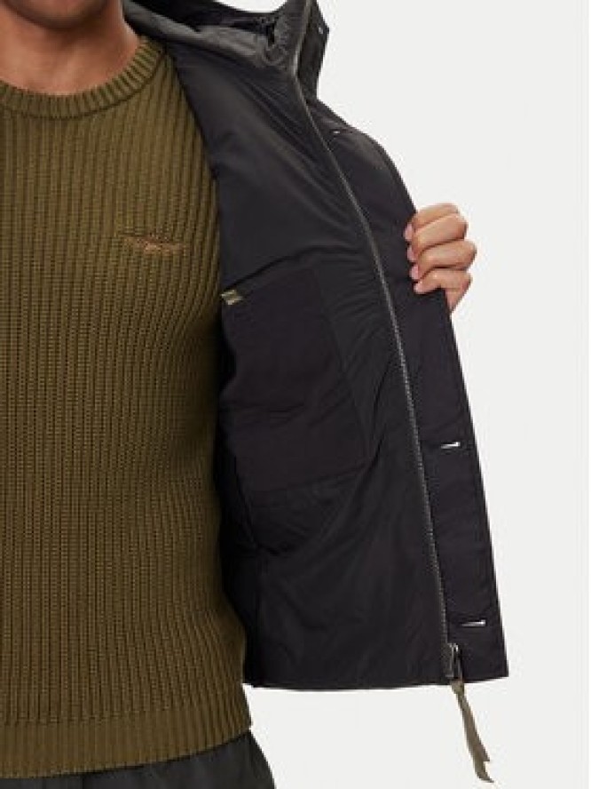 Aeronautica Militare Kamizelka 252AB3017UCT04211 Czarny Regular Fit