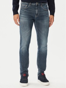 Tommy Jeans Jeansy Scanton DM0DM233461 Niebieski Slim Fit