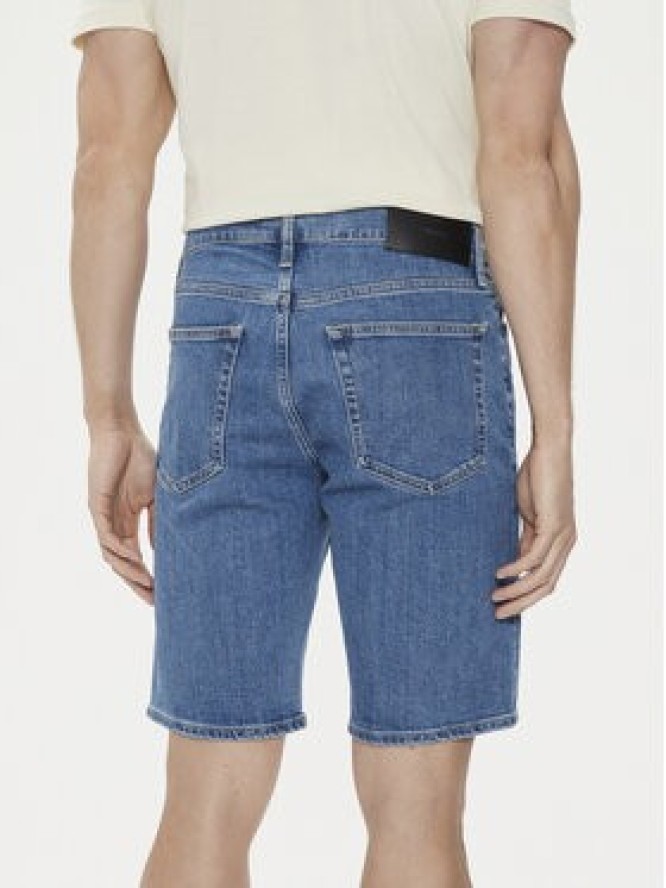 Calvin Klein Szorty jeansowe K10K112941 Niebieski Slim Fit