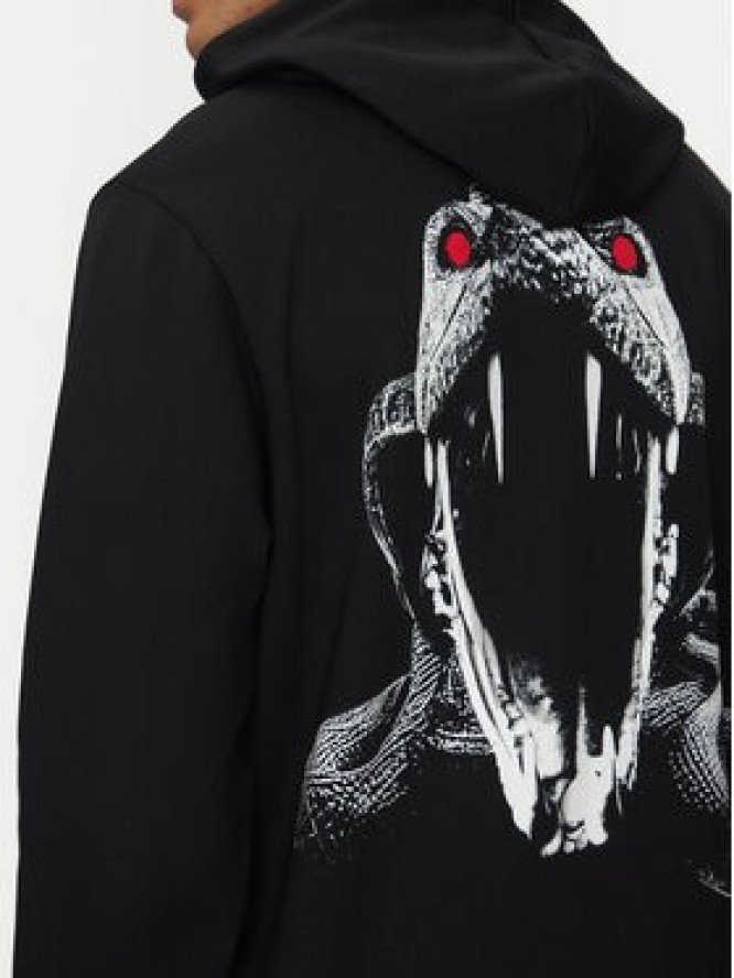 HUGO Bluza Dueleyo 50530580 Czarny Regular Fit