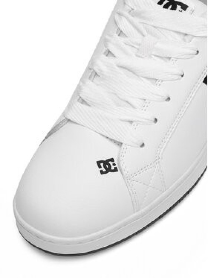 DC Shoes Sneakersy COURT GRAFFIK SQ ADYS100442-WLK Biały