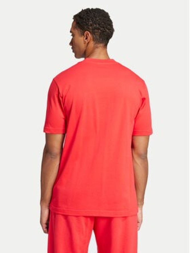 adidas T-Shirt Essentials Big Logo JE8934 Czerwony Regular Fit