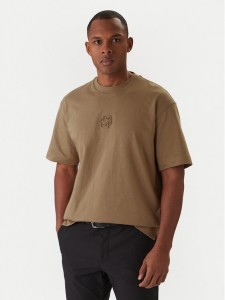 BOSS T-Shirt C-Tames 36 50555106 Khaki Relaxed Fit