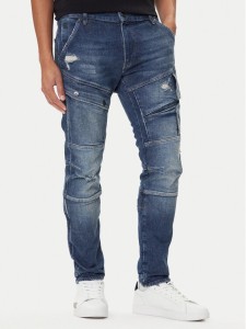 G-Star Raw Jeansy Airblaze 3D D16129-E106 Niebieski Skinny Fit