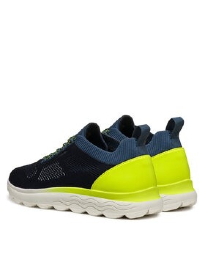 Geox Sneakersy U Spherica U55BYE 0009T C4502 Granatowy