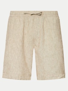 INDICODE Szorty materiałowe Wallis 70-727 Beżowy Regular Fit