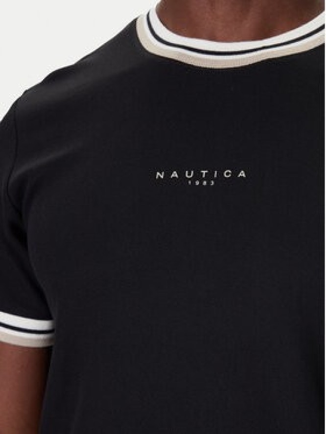 Nautica T-Shirt N1S03473 Czarny Regular Fit