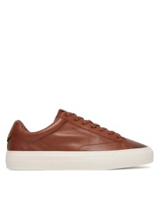 Tommy Hilfiger Sneakersy Premium Dress Cupsole Cognac FM0FM05771 Brązowy