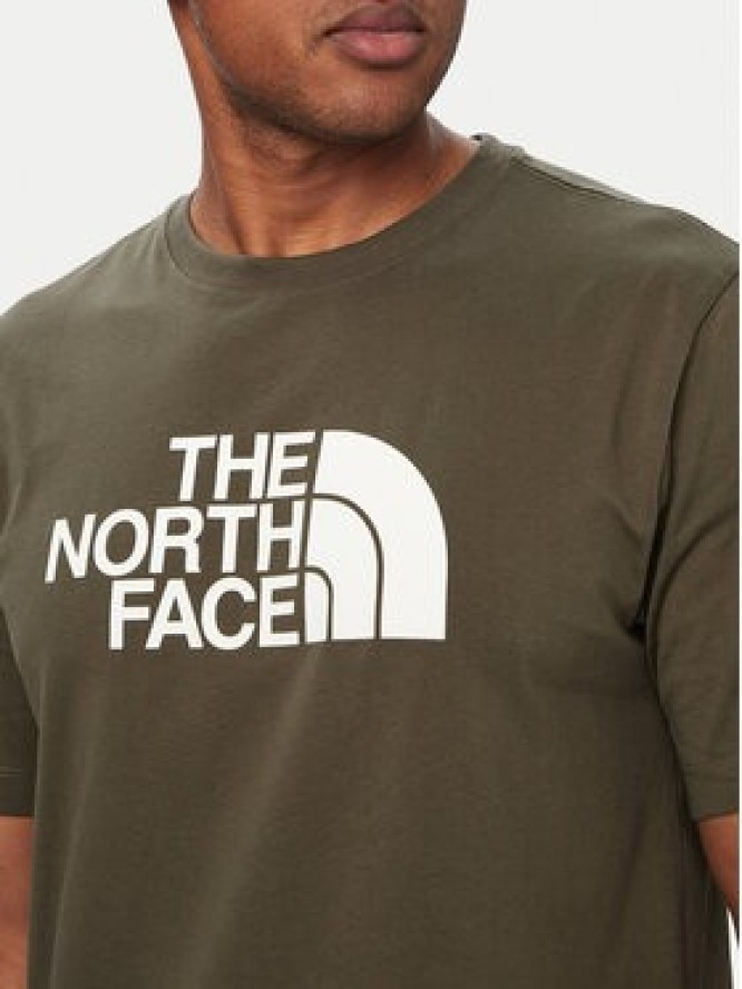 The North Face T-Shirt Evolution Half Dome NF0A8B6J Zielony Regular Fit