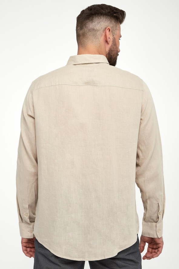 Koszula męska lniana ARMANI EXCHANGE