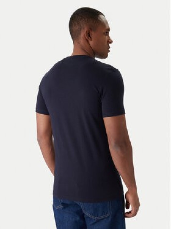 Guess T-Shirt M2YI72 I3Z14 Granatowy Slim Fit