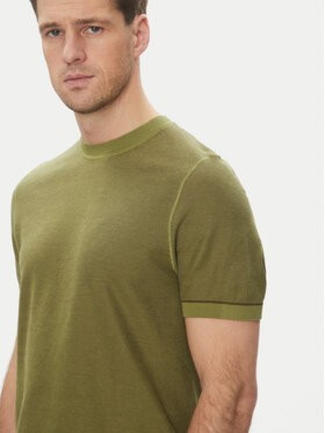 BOSS T-Shirt Jianfranco 50537642 Zielony Regular Fit