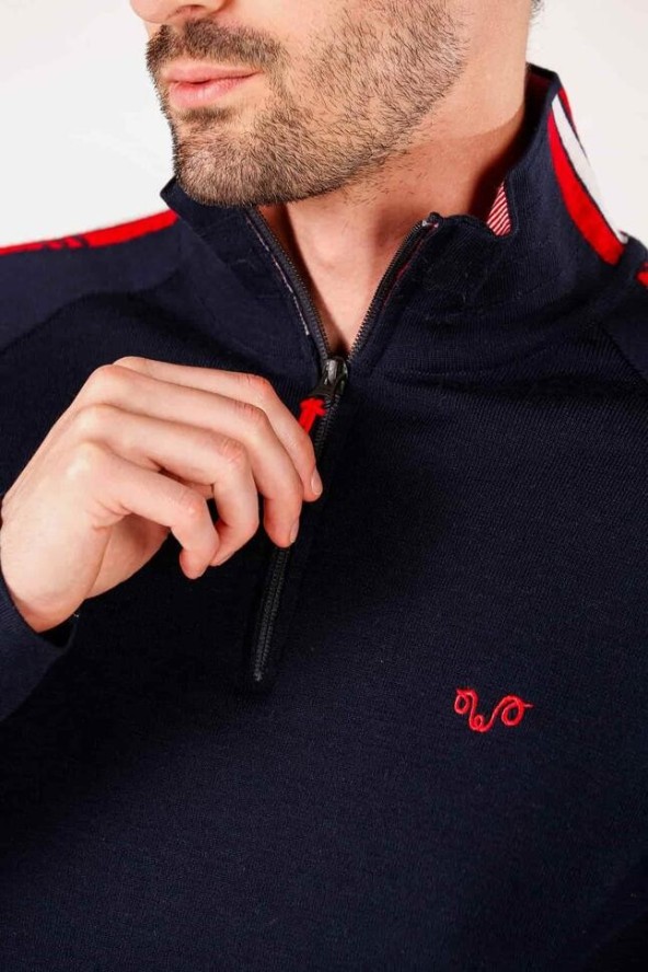 Sweter turystyczny męski Woolona Noyan 100% Merino