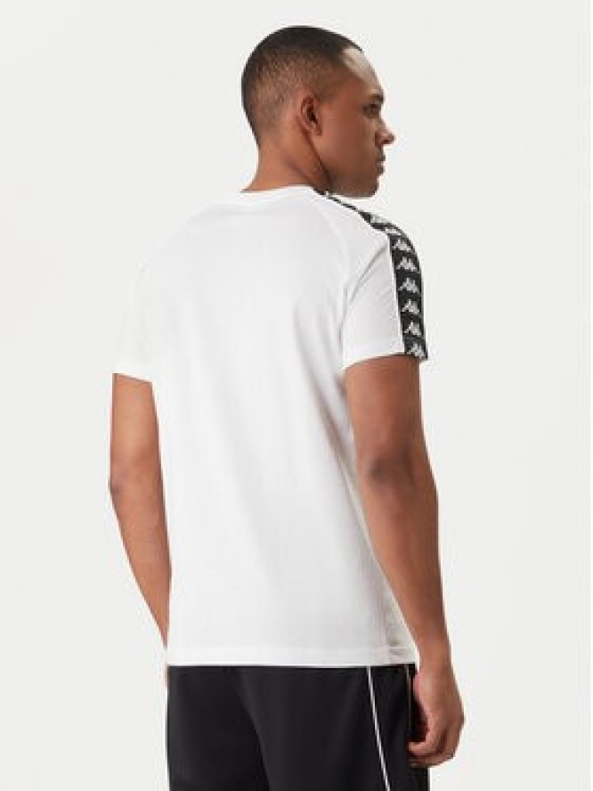Kappa T-Shirt 303UV10 Biały Slim Fit