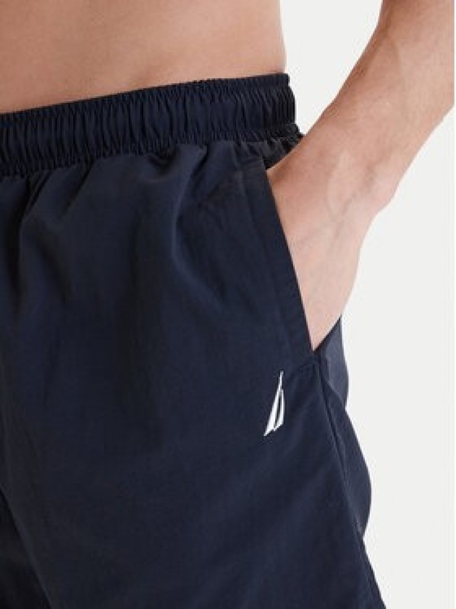Nautica Szorty kąpielowe Salvardo NCC04502 Granatowy Regular Fit