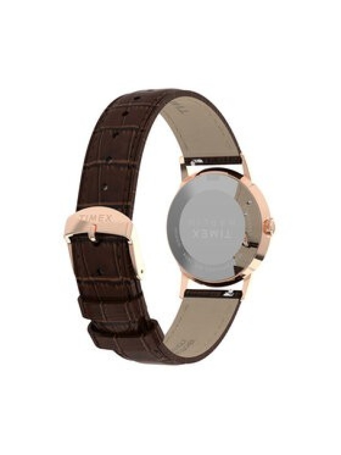 Timex Zegarek Marlin TW2Y37700 Brązowy