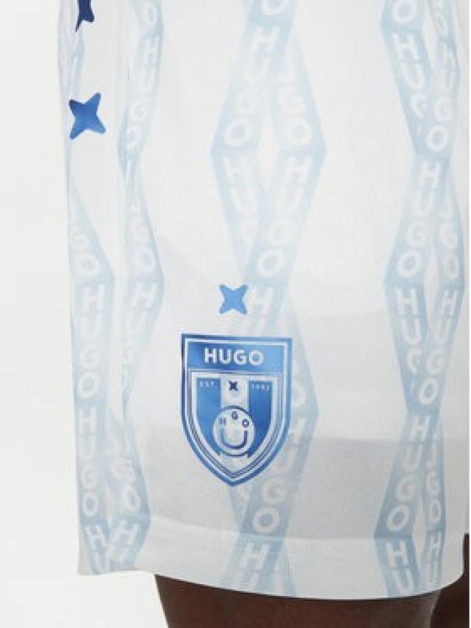 HUGO Szorty kąpielowe Niteam 50536102 Biały Regular Fit