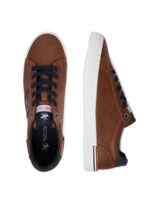 Beverly Hills Polo Club Sneakersy CEO-LUSITANO-01 Brązowy