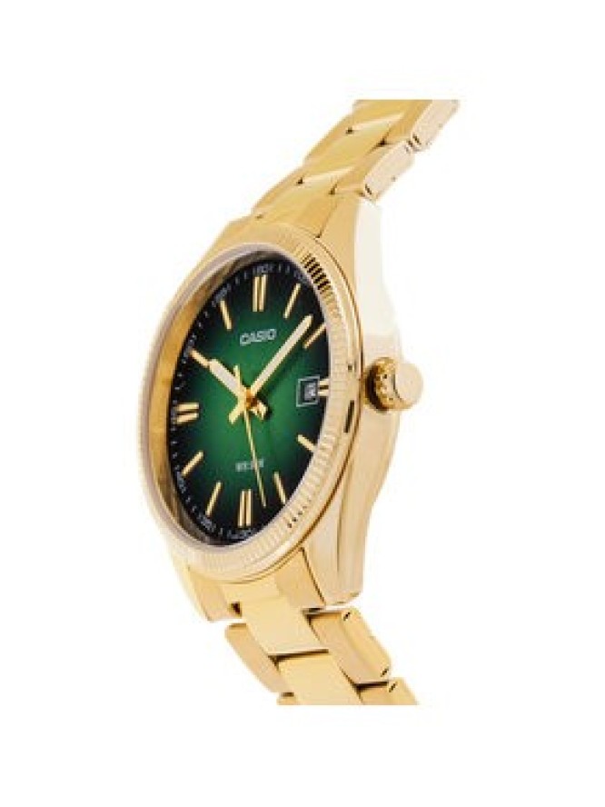 Casio Zegarek MTP-1302PGC-3AVEF Zielony
